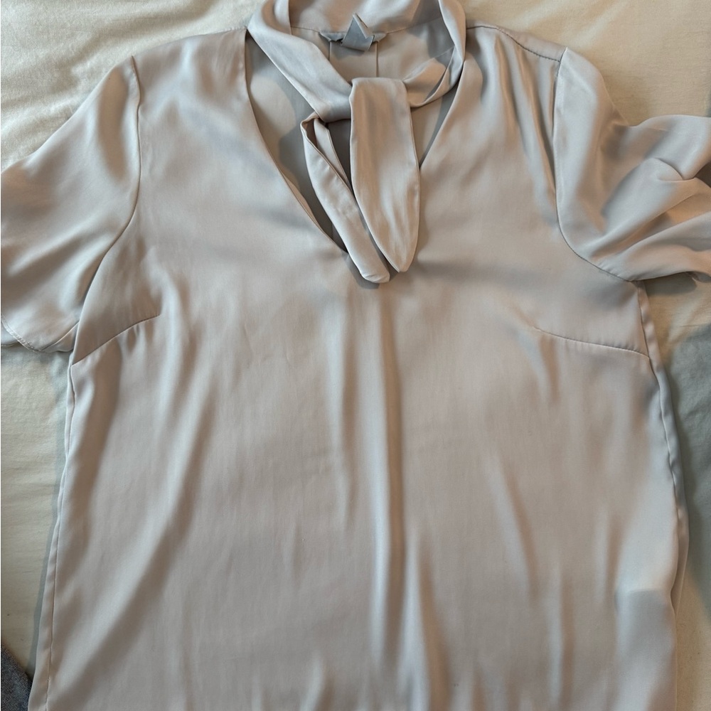 Elegant Gray Women's Top